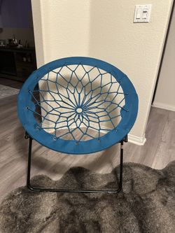 Blue Bungee Chair