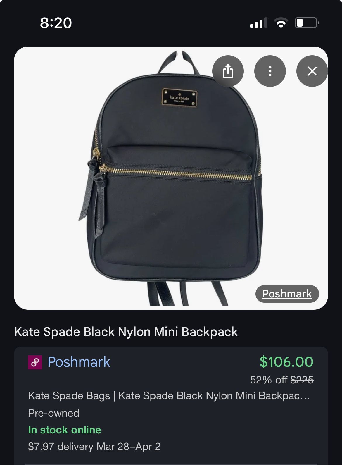 black mini backpack kate spade and of course have a ton of space. Kate Spade black leather mini