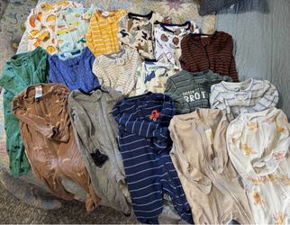 Baby boy  sleepers 3months