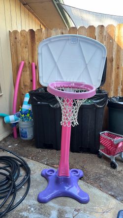 Girls basketball toy hoop