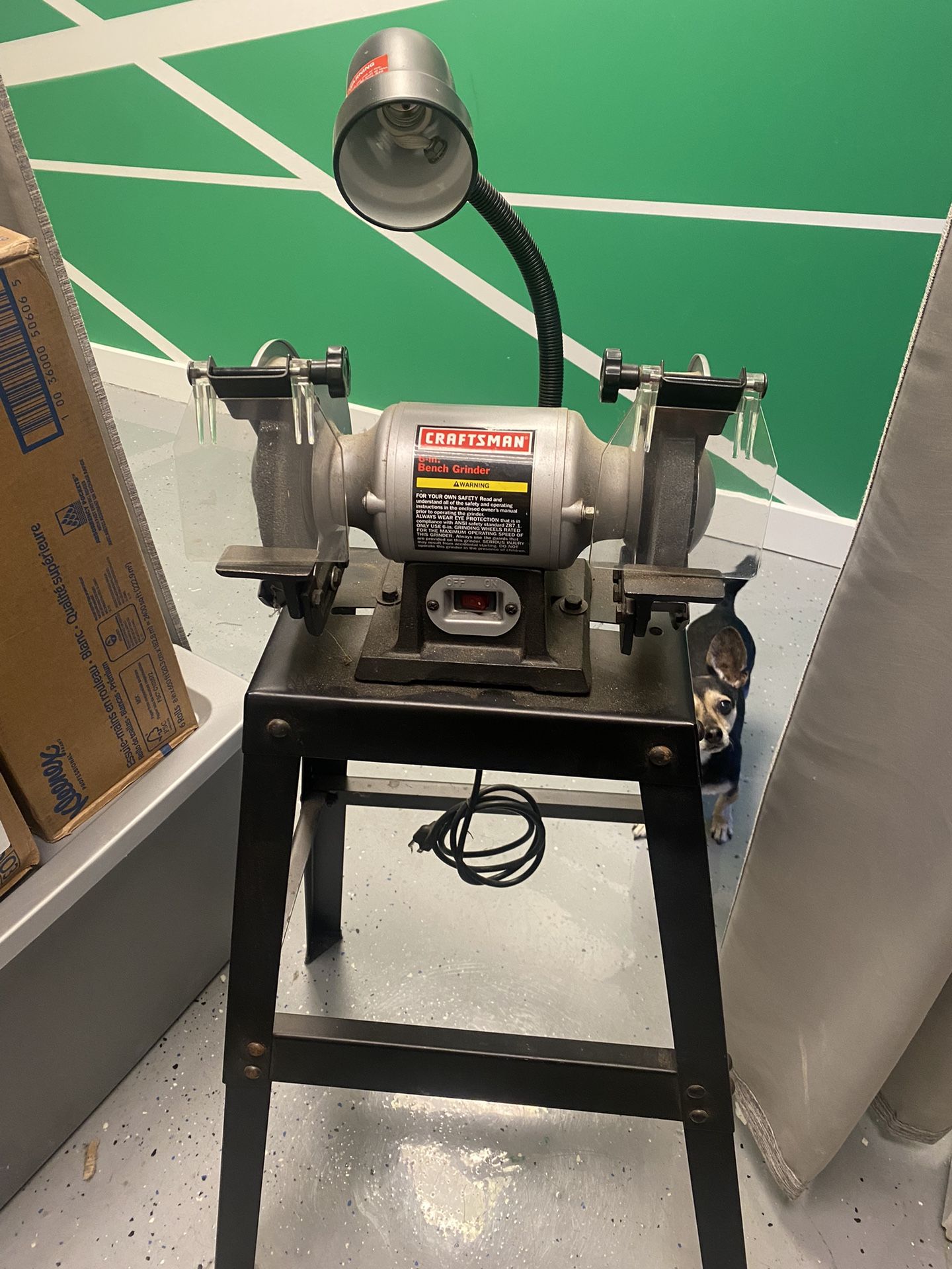 6” Craftsman Bench grinder for Sale in Bellevue, WA OfferUp