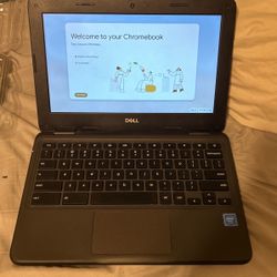 Chromebook With Charger Barley Used.