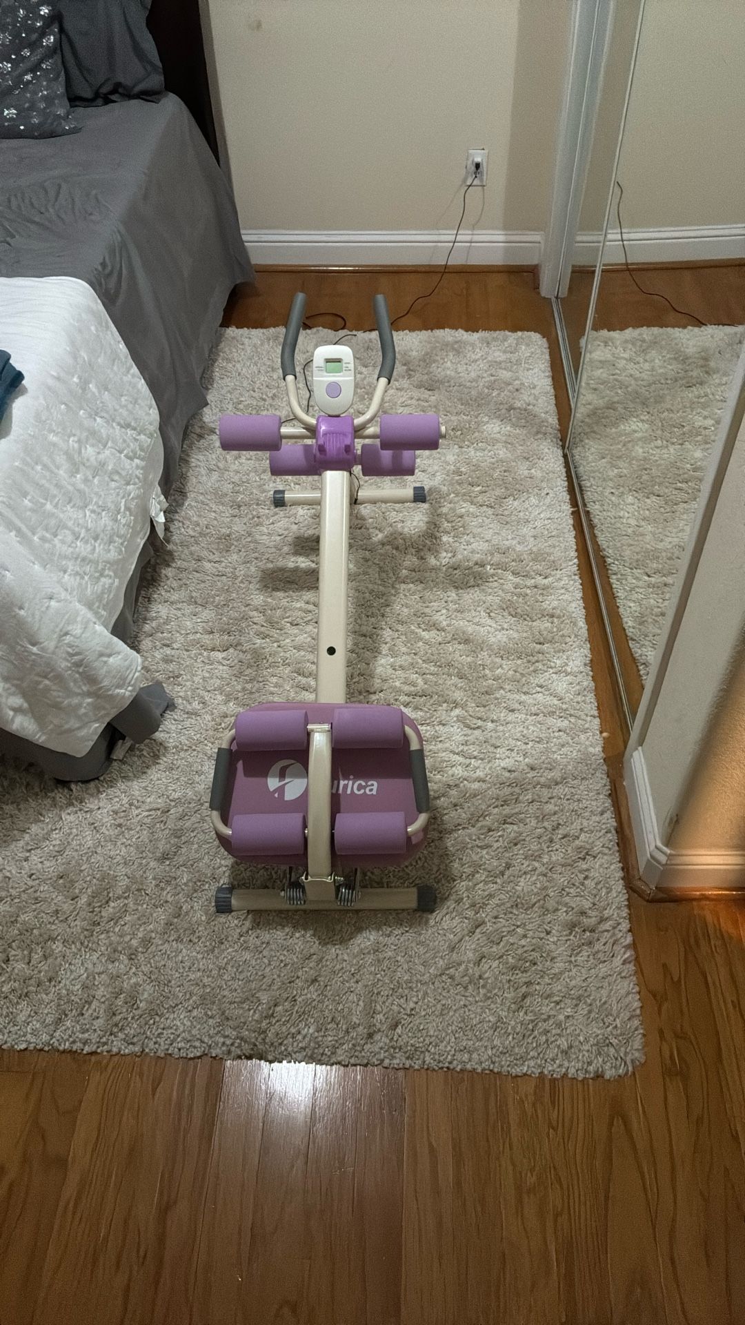 FURICA adjustable ab trainer machine