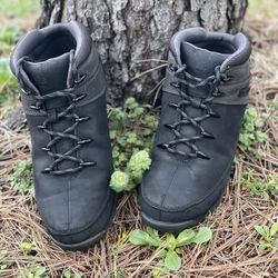 Timberland Men's EURO SPRINT HIKER Black - Grey Nubuck Boots Multiple Size 9