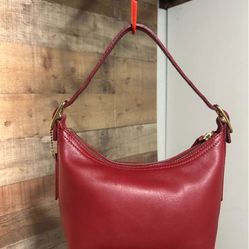 Red Coach Purse 