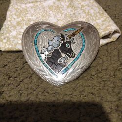 Female Style Heart-shaped Belt Buckle