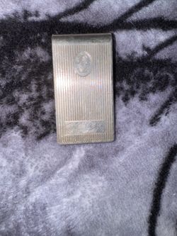Real silver money, clip