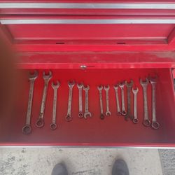 Tool box and tools, saws