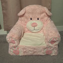 Pink Bear Chair