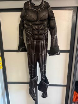 Boys Black Panther bodysuit size Large