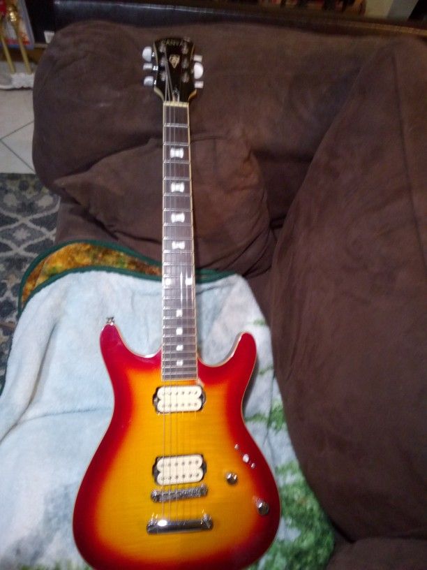 Electric Canvas Guitar