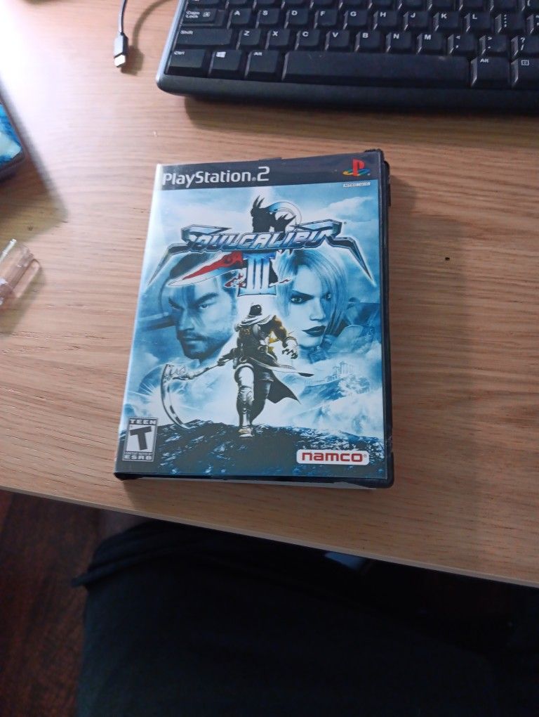 Ps2 Spul Calibur 3. (Cracked Case No Manual)