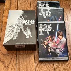 STAR WARS TRILOGY DVD COLLECTION 