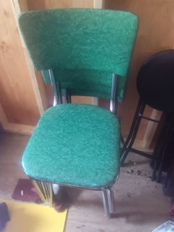 Retro vintage vinyl chairs ...OBO