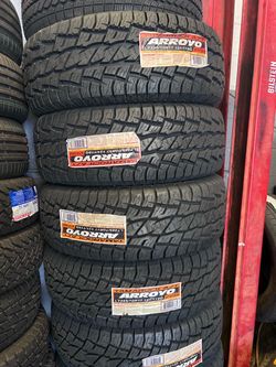 LT285/70/17 A/T ARROYO BRAND NEW TIRES