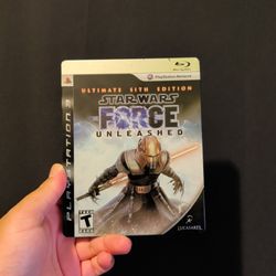 Star Wars Force Unleashed Ultimate Sith Edition PS3 CIB 
