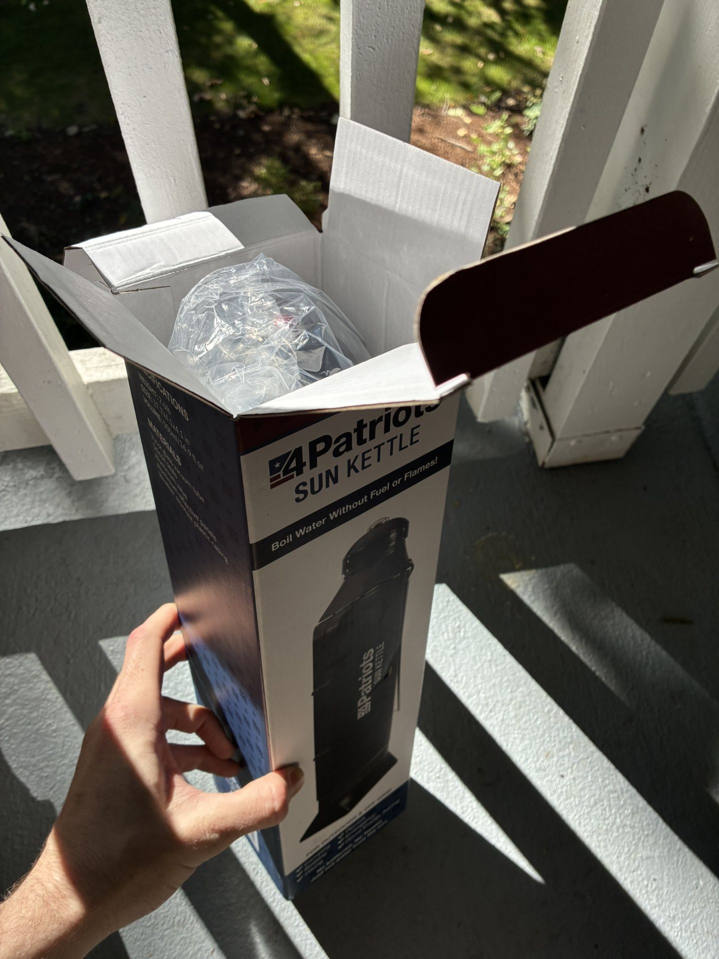 Sun kettle (4Patriots Product) Never-Used