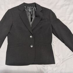 Jones New York Signature Stretch Black Blazer 4P