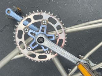 BMX Old School Suntour VX cranks bmx chainring & spindle  1983