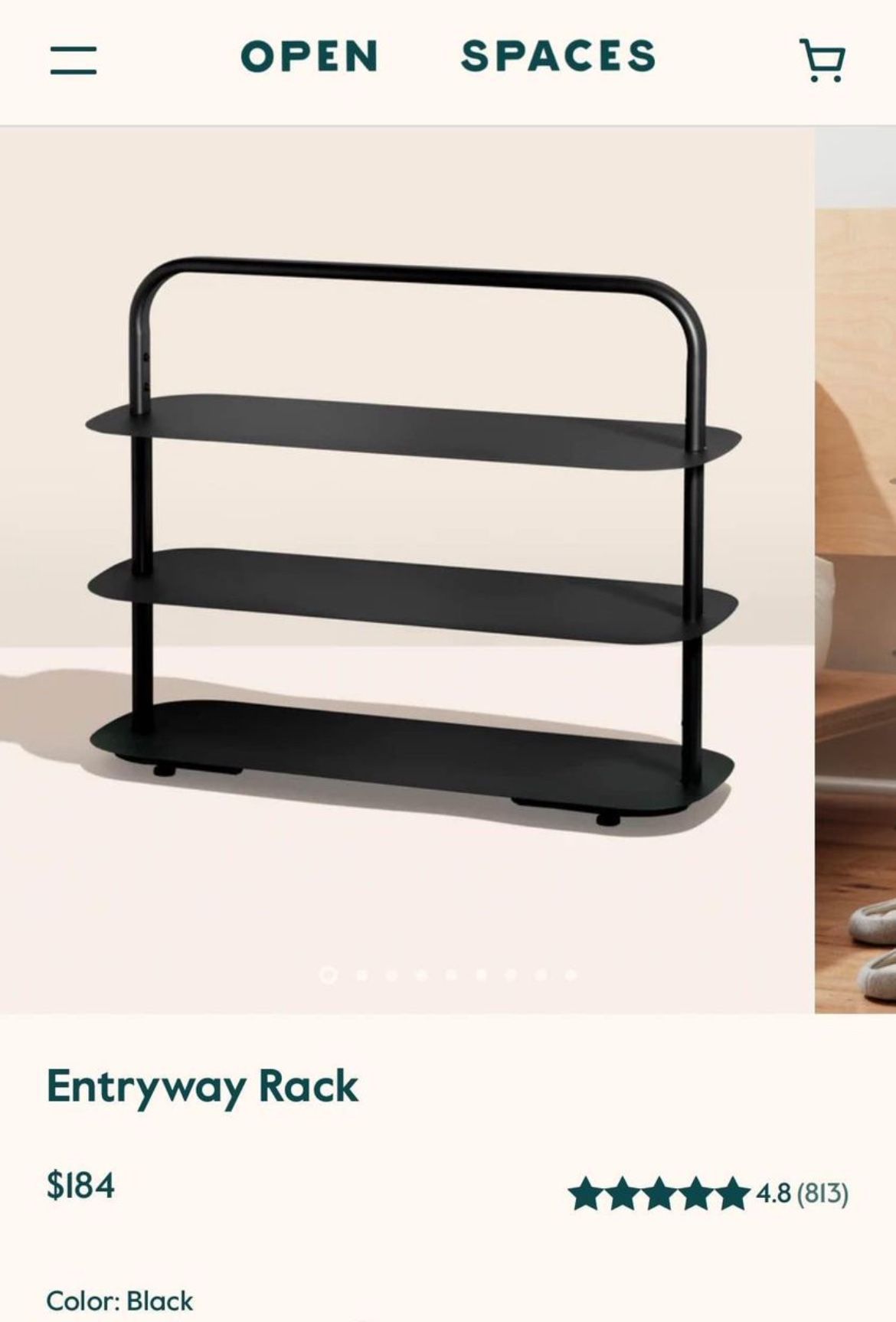 Open Spaces Entryway Rack