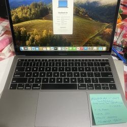 MacBook Air 13” Retina 2019 Intel Core i5 @1.6GHz, 8gb Ram , 128gb Flash SSD, macOS Sonoma, $90 worth Microsoft office Package. Comes with Charger . 