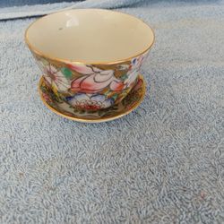Vintage Y.T. Japanese Porcelain Ware Cup & Saucer