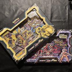 Pokémon TCG Deoxys/Zeraora VMAX & VSTAR Box