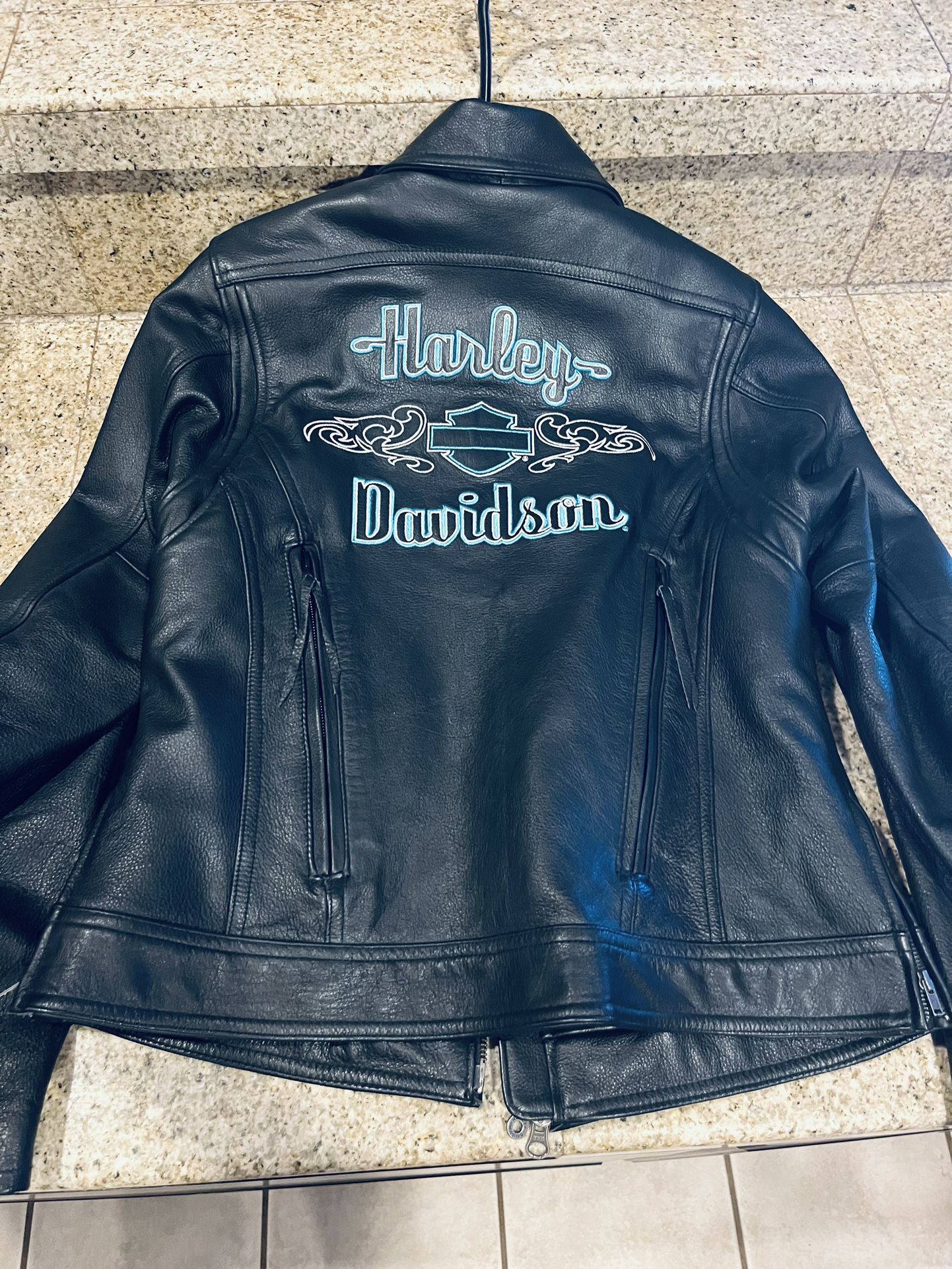 Women’s Genuine Leather Harley Davidson Jacket SMALL