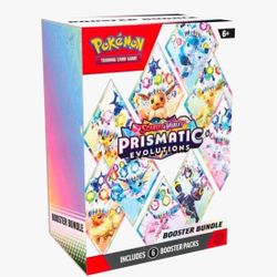 Pokemon Prismatic Evolutions Booster Bundle