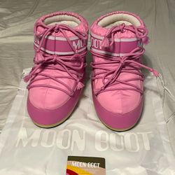 Moon Boots Low Pink