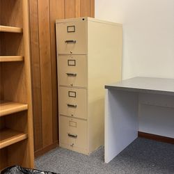 Vintage Metal File Cabinet