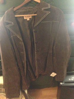 Brown women wilsons leather jacket