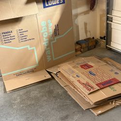 Moving boxes