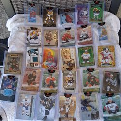 27 card hockey lot all # or memorabilia and or autograph