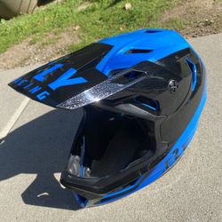 Fly Racing Rayce BMX Helmet Black/Blue Size S