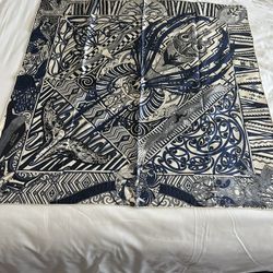 Authentic Hermes Silk Scarf 90x90 Kawa Ora