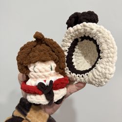 Handmade with love: Cute Crochet Girl Doll