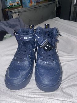 nike air force 1 mid utility obsidian