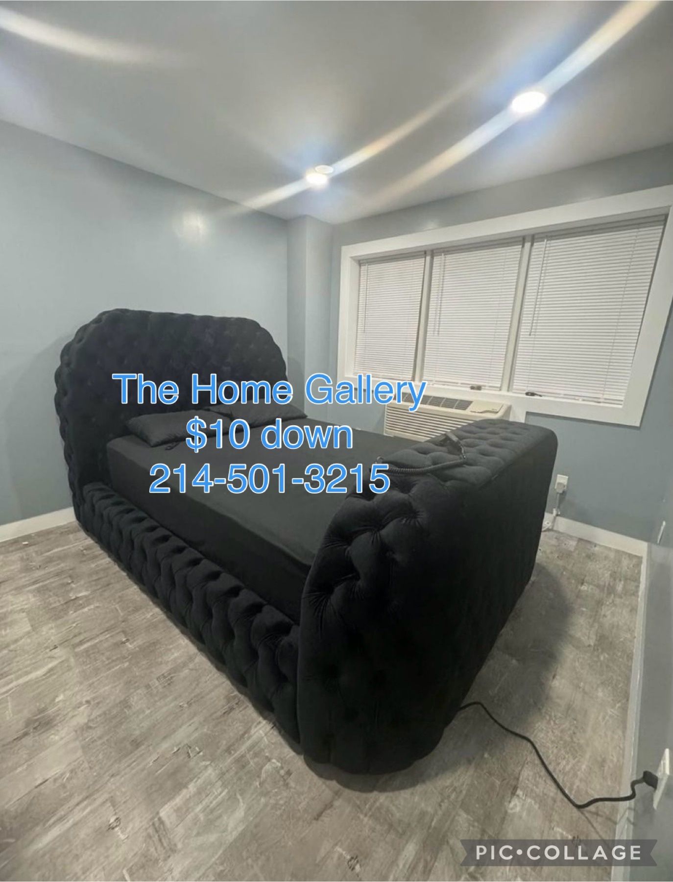 Queen Bed With Built In Tv Stand