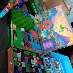 Bloques Magnéticos Nuevos Solo Se Usaron Para Muetras