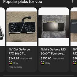 3060 Ti Founder Edition Gpu