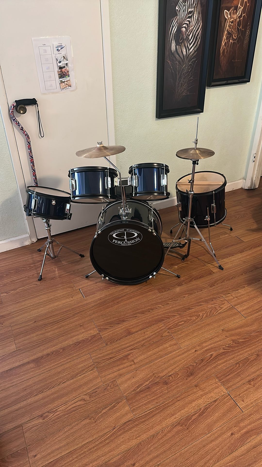 Kids Drum Set Excellent Condition 