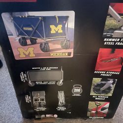 Michigan Wolverines  Utility Wagon-Rawlings Licensed Team