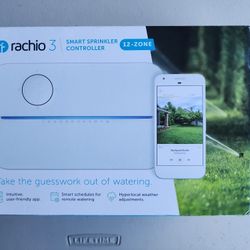 Rachio 3 Smart Sprinkler 12 Zone Controller 