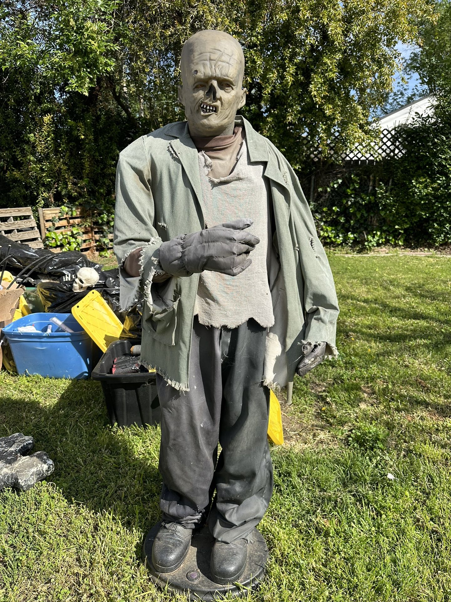 Jason Voorhees Gemmy 2007, Halloween, Halloween Props, Jason, Friday The 13th