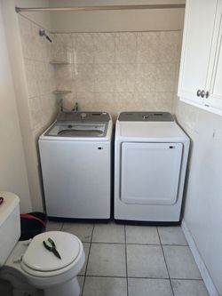 Samsung  washer and dryer