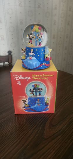 Disney Musical Birthday Water Globe