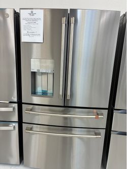 CAFE 4 door Stainless steel refrigerator SAVE$2700 Official Price $4599