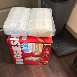 BRAND NEW SIZE 1 DIAPERS