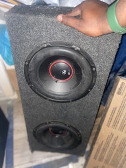 subwoofer and amplifier